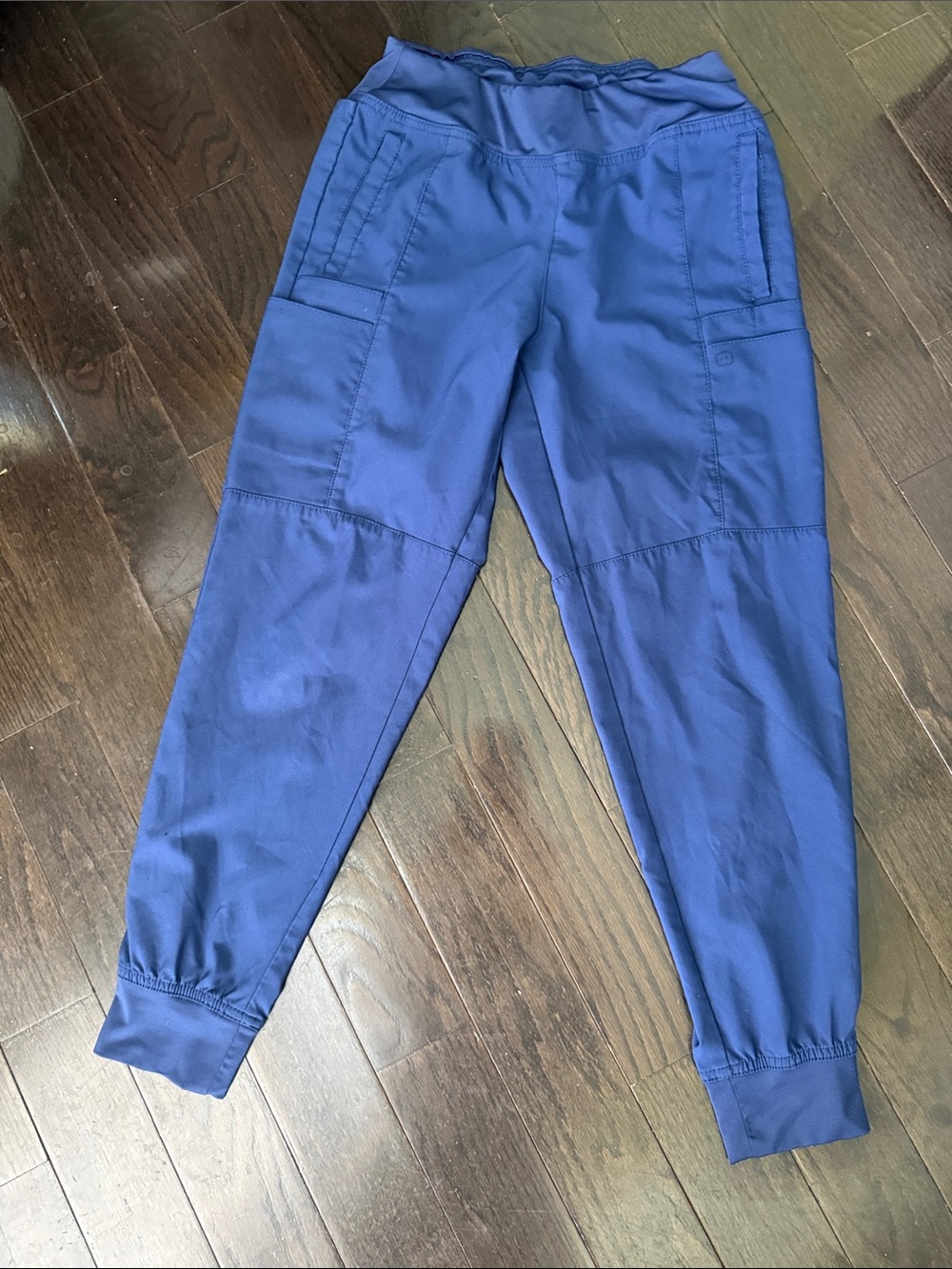 Womens wonderwink scrub Jogger Pants in Blue - SP-Comfortable Everyday Wear